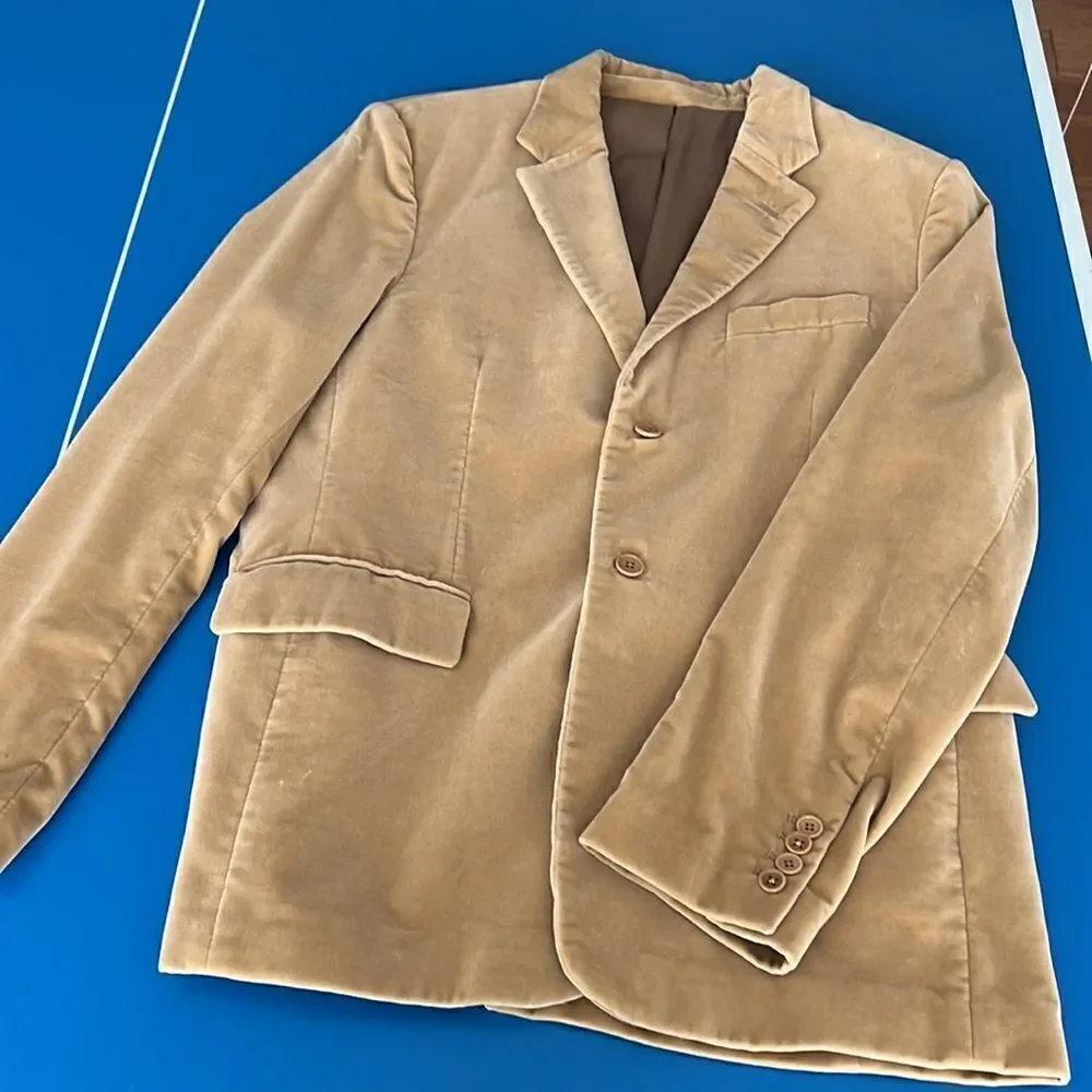 Theory Men’s Velvet Blazer. EUC. Size 44R